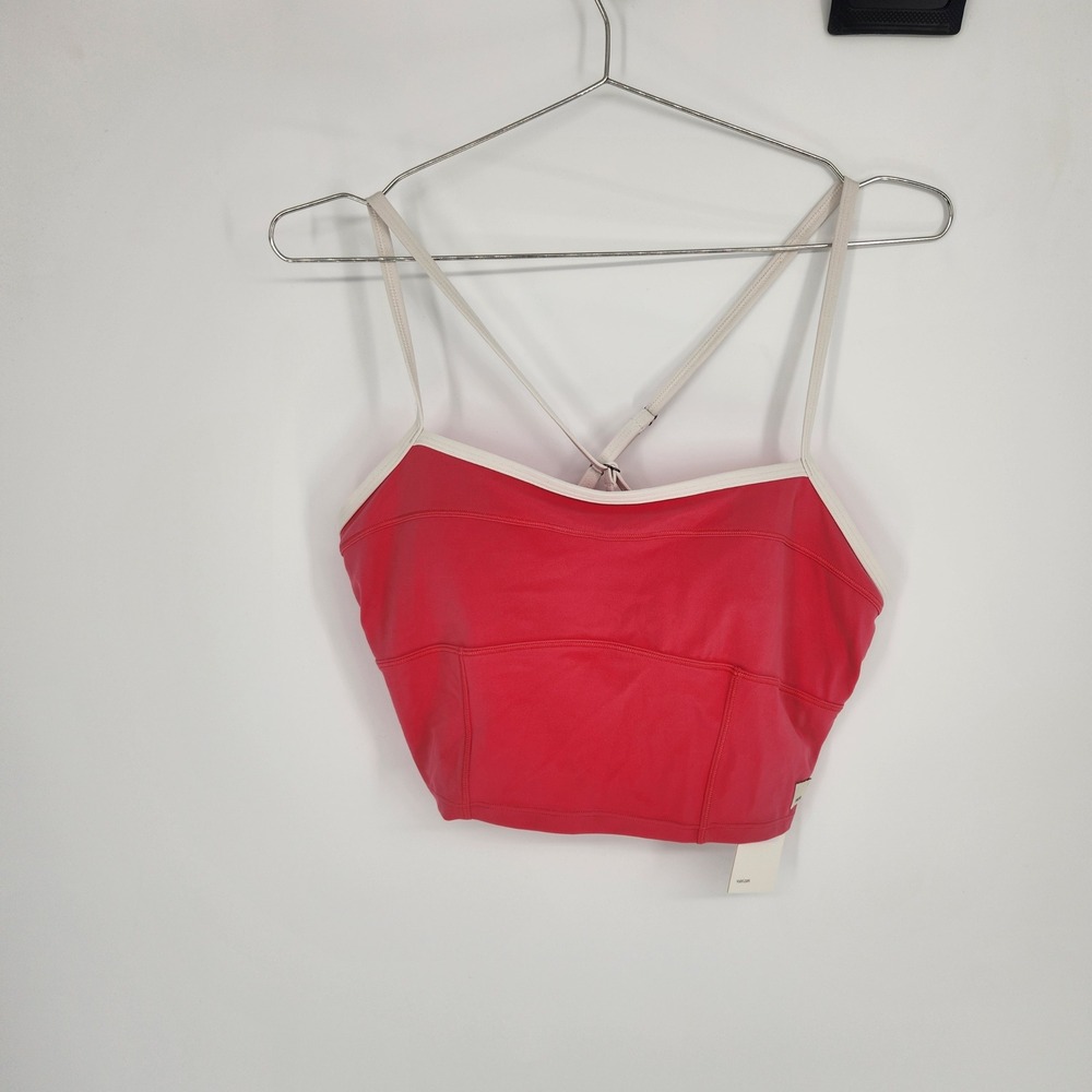 Vuori AllTheFeels Corset Tank Sunset Pink VW1387 Womens Medium NWT